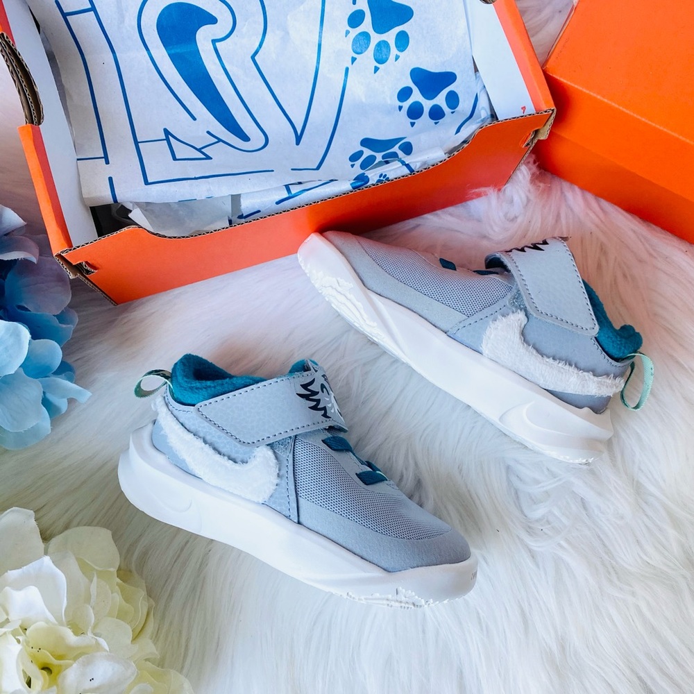 Toddler Nike Fleece Lined Pawprints Sneakers - Picture 4 of 7